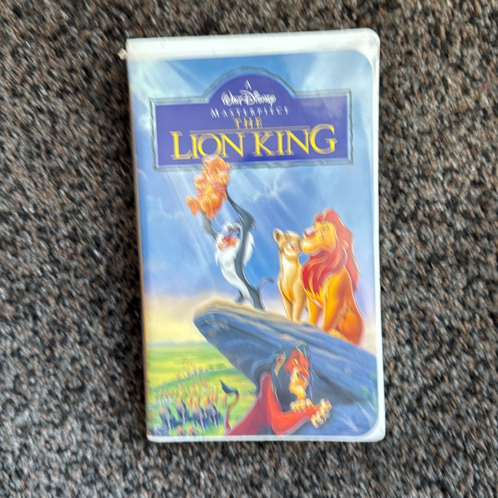 Walt Disney’s The Lion King VHS Movie.